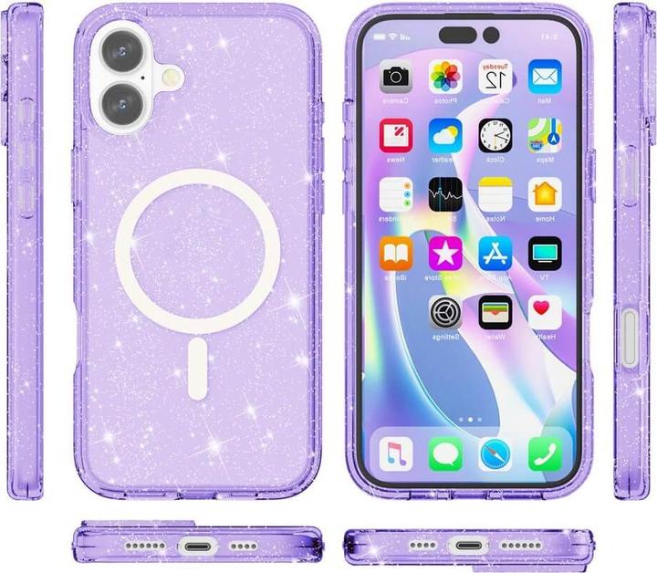 Actual product image Cover-Discount Glitzer Case mit MagSafe (Apple iPhone 17)