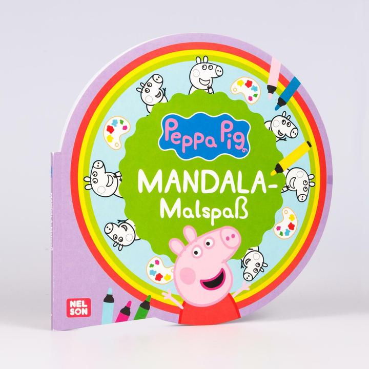 Produktbild Peppa Wutz Ausmalbilder: MANDALA Malspass