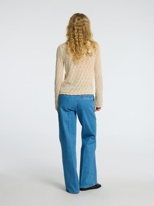 Actual product image Selected Langarm Stricktop (L)