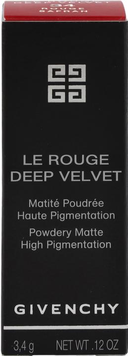 Actual product image Givenchy Le Rouge Deep Velvet Lipstick (#34)