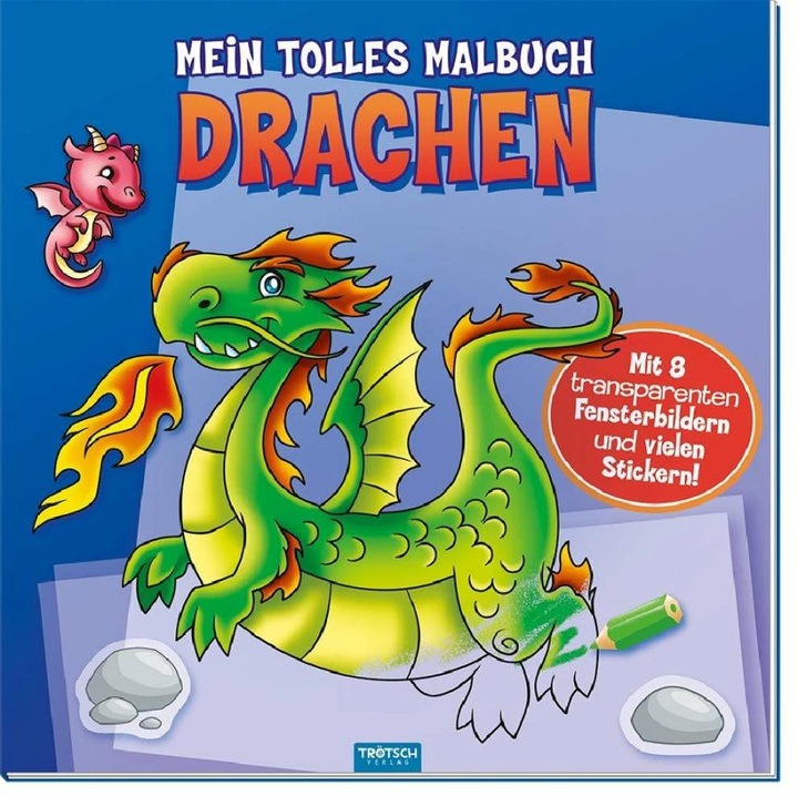 Actual product image My great coloring book DRAGONS