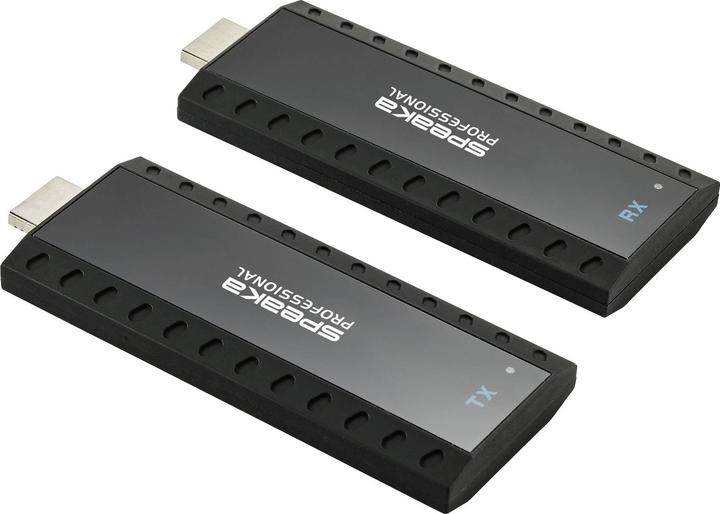 Produktbild SpeaKa Professional HDMI® HDMI-Funkübertragung (Set) über Heimnetzwerk (IP-basiert) 30m