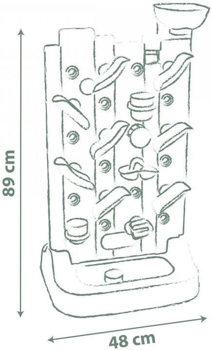 Immagine prodotto Smoby Parete delle attività della vita 6 in 1