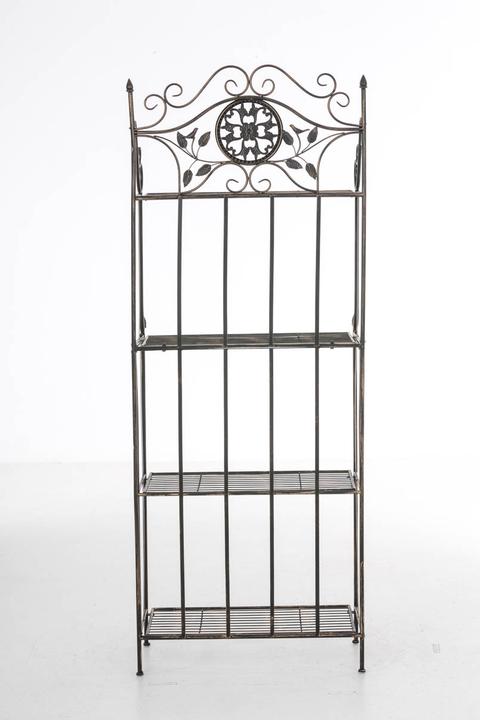 Image du produit CLP Étagère sur pied Flora, bronze (66 x 32 x 175 cm)