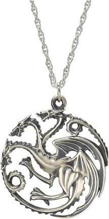 Produktbild Noble Collection Game of Thrones Pendant & Necklace Targaryen Sigil (Sterling Silver) Nob0064 (Sterling Silber)