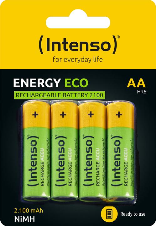 Produktbild Intenso Energy Eco AA HR6 (4 Stk., AA, HR6, 2100 mAh)