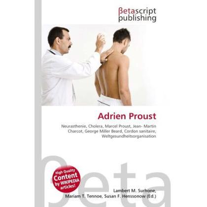 Adrien Proust, Fachbücher
