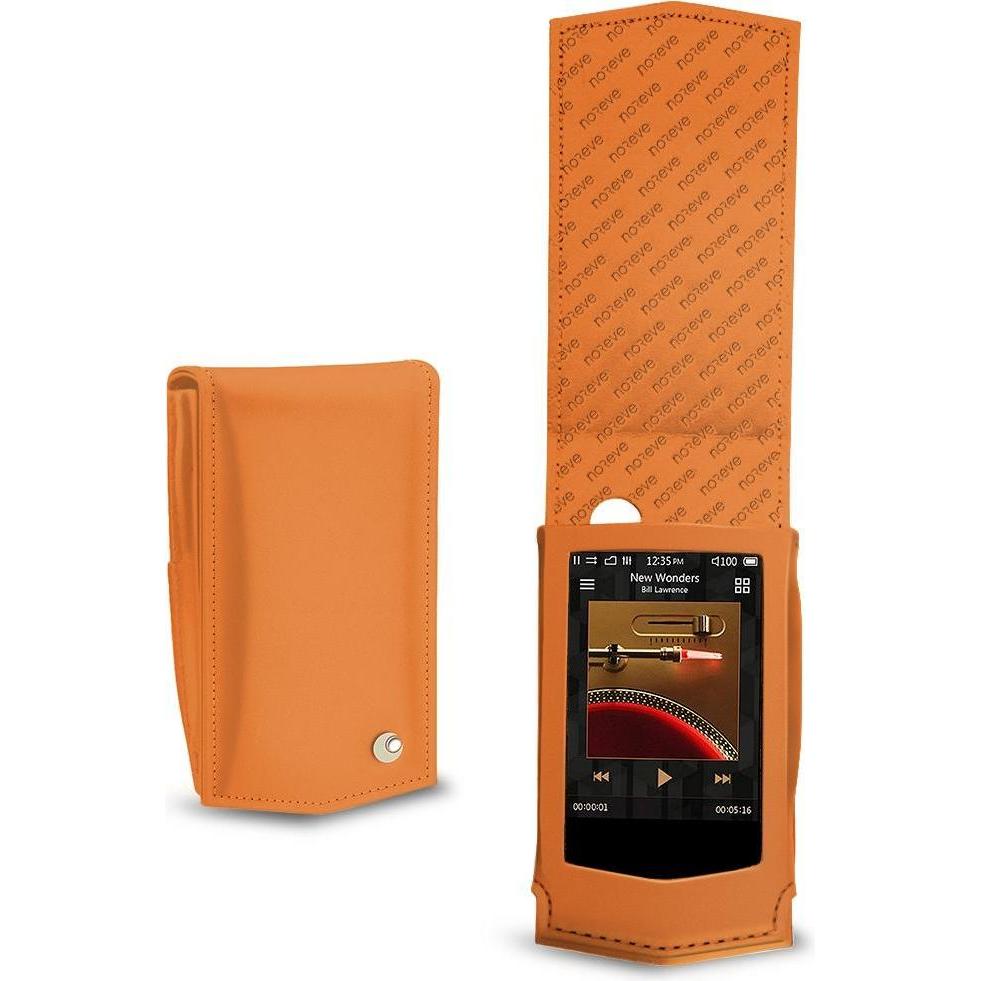 Noreve Lederschutzhülle vertikal, MP3 Tasche + Hülle, Orange
