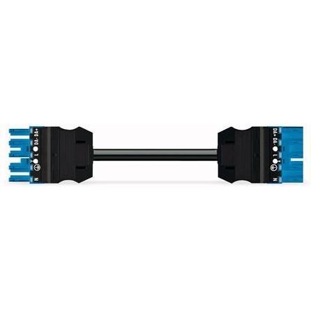 Wago Mellemkabel 4M PVC Eca Hunstik - hanstik, blå, Automatisierung