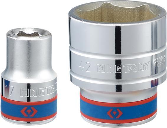 Image du produit King Tony 6335M, douille, 3/4", métrique, 1 tête(s), 38 mm, acier au chrome-vanadium