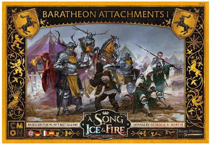 Immagine prodotto Cmon CMND0136 - Allegati Baratheon #1 - A Song of Ice & Fire, dai 14 anni in su (espansione) (Tedesco)