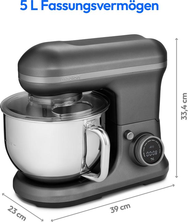 Actual product image Medion LIFE® Digital Food Processor MD18420 (1200 W)