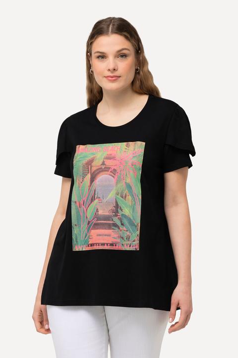 Actual product image Ulla Popken Beach Graphic Short Sleeve Tee (46, 48)