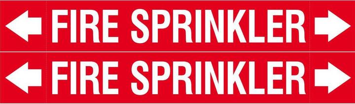 Produktbild Brady ASME - Rohrmarkierer - Fire Sprinkler
