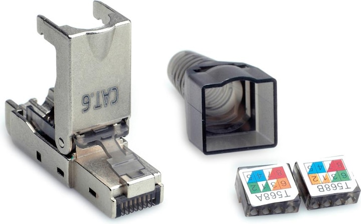 Value feldkonfektionierbarer RJ-45 Stecker Kat.6 (Class E), STP