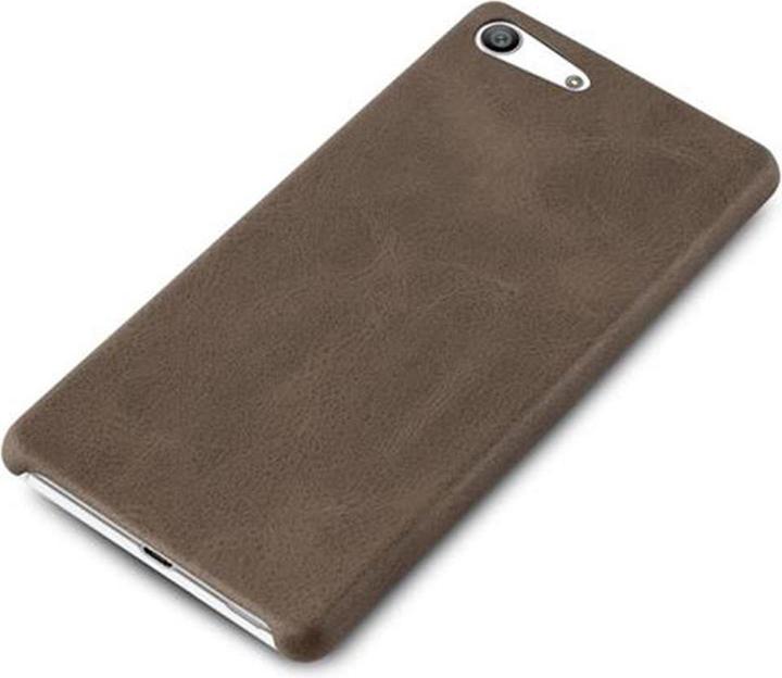 Immagine prodotto Cadorabo Copertina rigida in similpelle con struttura (Sony Xperia M5)