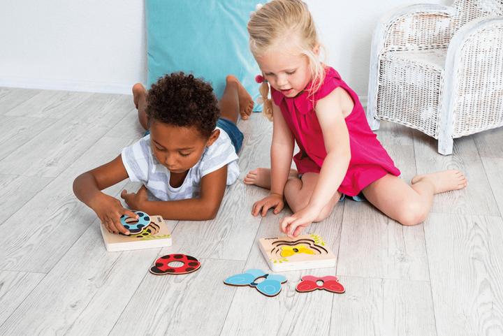 Produktbild Beleduc Lagen-Puzzle Kleiner Schmetterling (4 Teile)