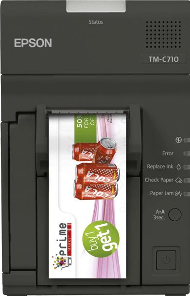 Immagine prodotto Epson Stampante Coupon A Colori Tm-C710 (Ethernet, USB)
