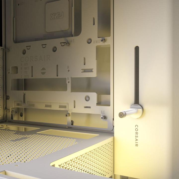 Image du produit Corsair 4000D FRAME WHITE MID CASE (Mini-ITX, ATX, E-ATX, mATX)