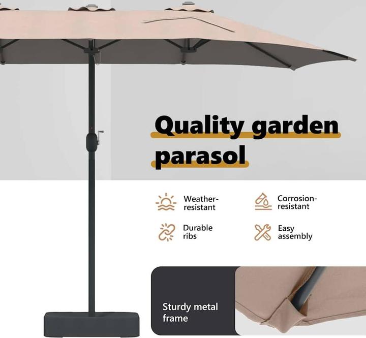 Produktbild vidaXL Garten-Sonnenschirm (2.09 m)