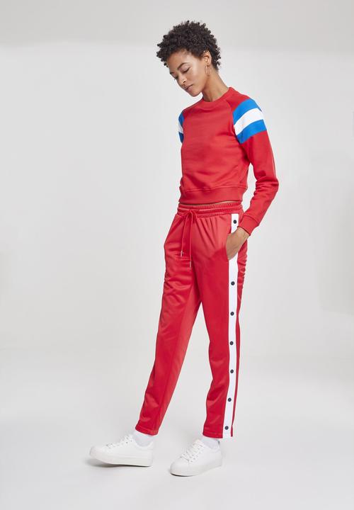 Produktbild Urban Classics Ladies Sleeve Stripe Crew (XL)