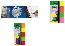 Actual product image Sigel Sticky notes neon (20 x 50 mm)