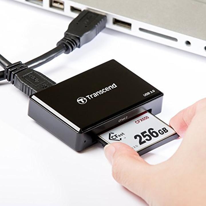 Produktbild Transcend CFast 2.0 RDF2 (USB 2.0)