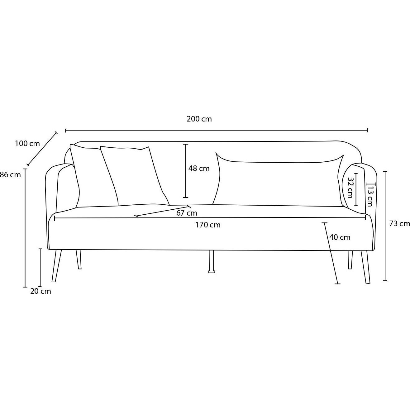 Thumbnail - Atelier del Sofa, Sofa, Revos (3-Sitzer)