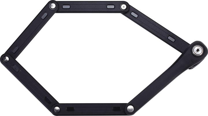 Produktbild BBB Faltschloss SecureFold mit Halter schwar (90 cm)