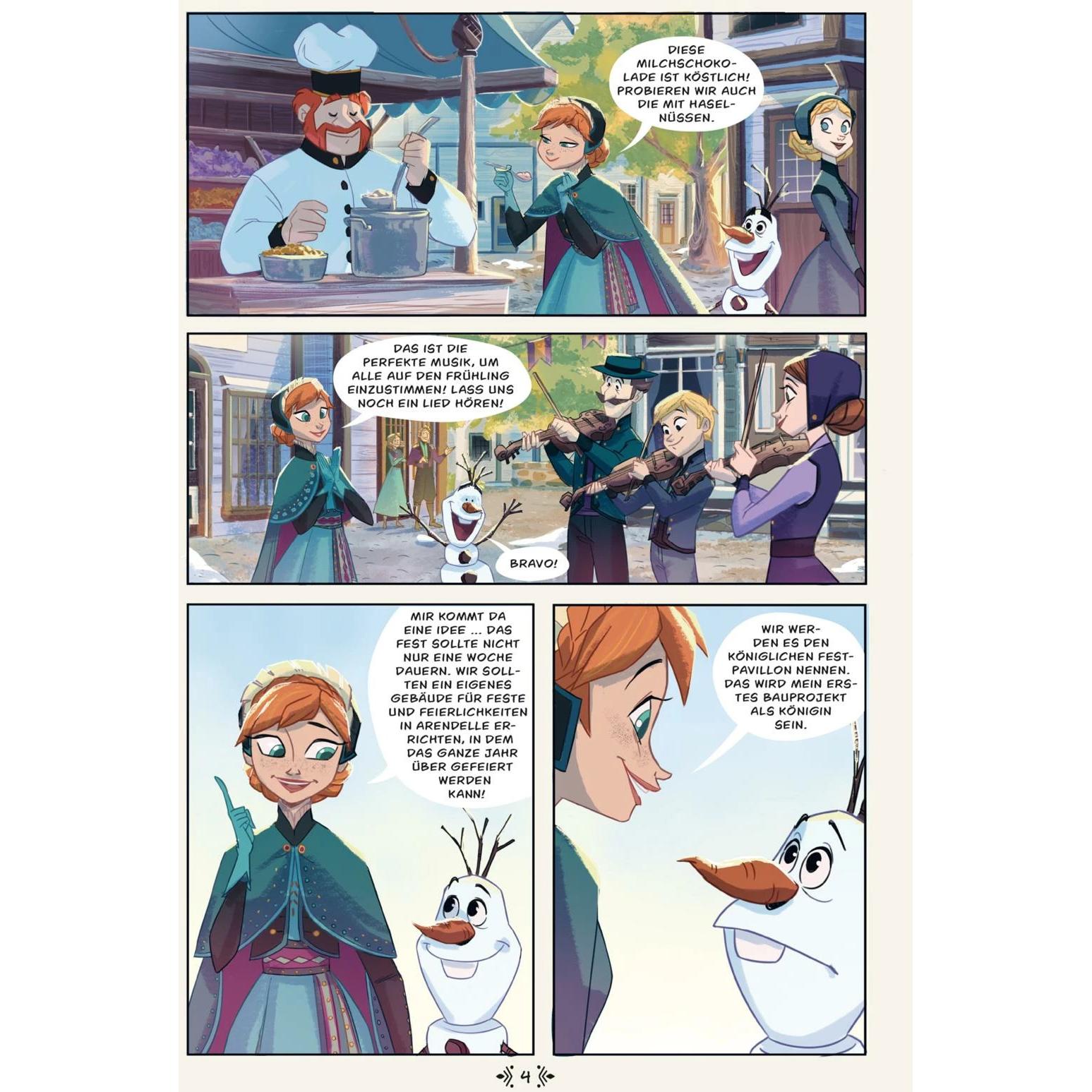 Thumbnail - Disney Adventure Journals: Anna hinter den Schlossmauern, Belletristik von Walt Disney, Stefanie Walther-Kotzé, Rhona Cl...