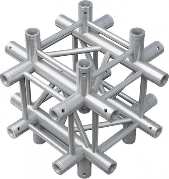Produktbild Milos Systems Pro-30 Square G Truss - Cross up/down 6-way - 50 cm