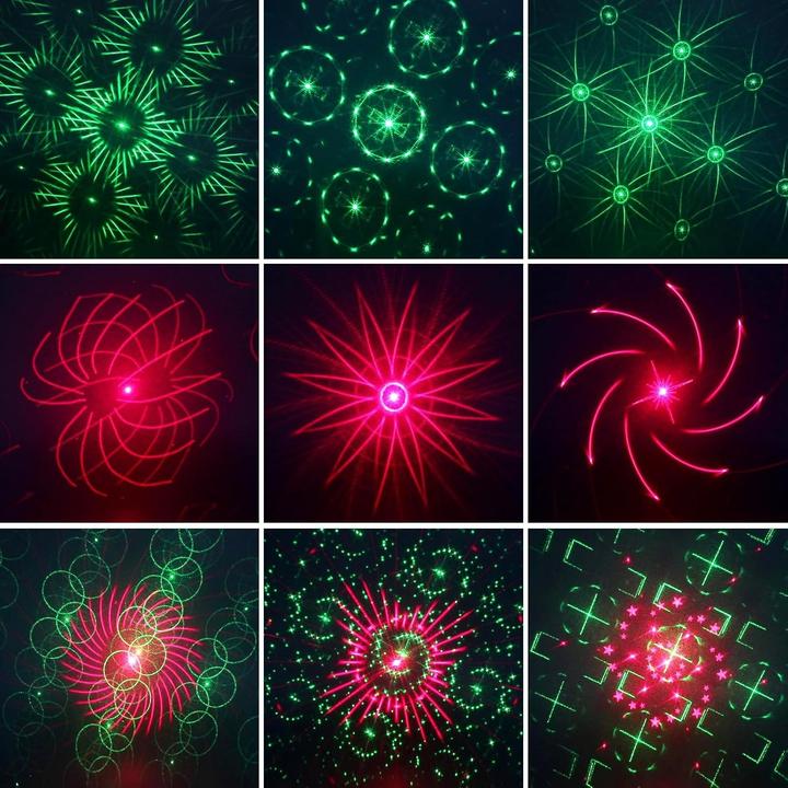 Image du produit Nigecue 3 in 1 Musikgesteuertes Partylicht R11 mit Fernbedienung (LED)