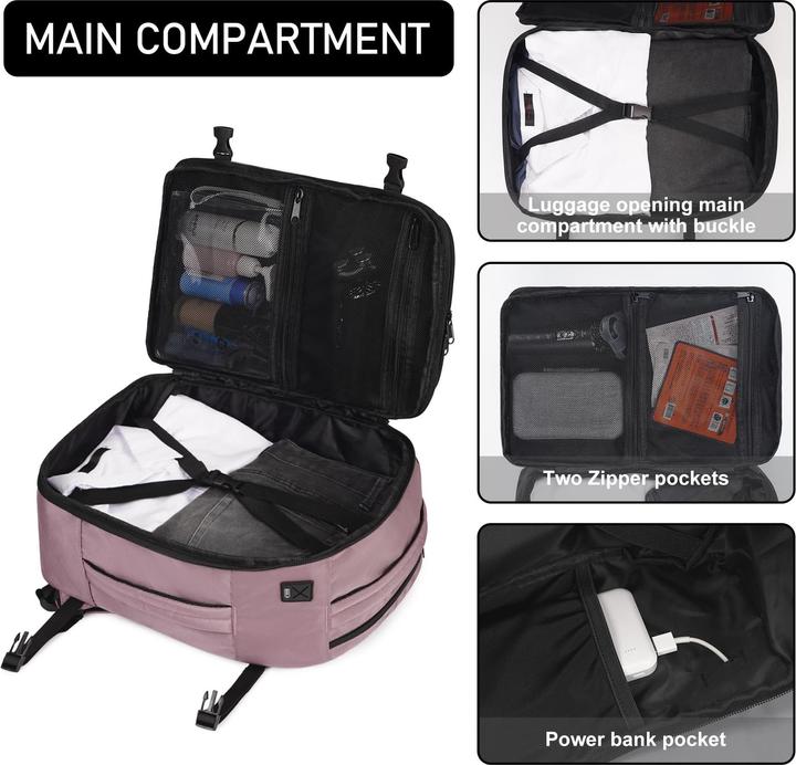 Produktbild Only-Bags.Store Rucksack Handgepäck Reiserucksack Wasserdichter Rucksack