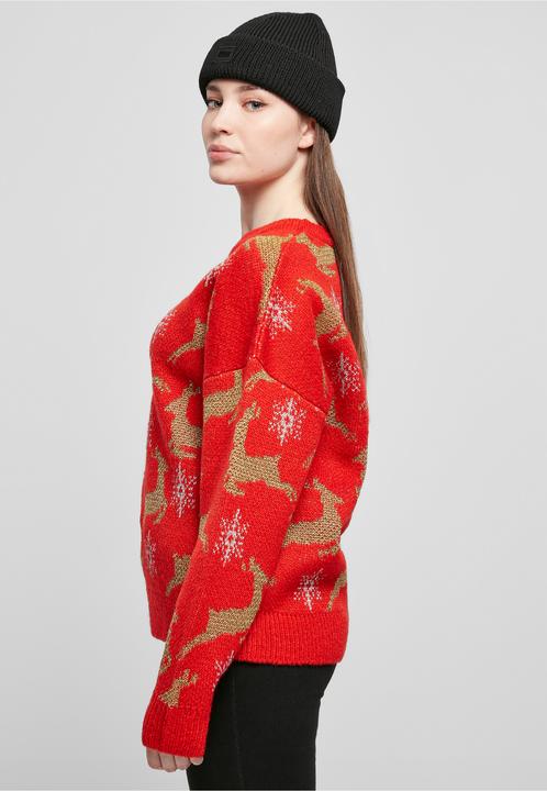 Produktbild Urban Classics Ladies Oversized Christmas Sweater (S)