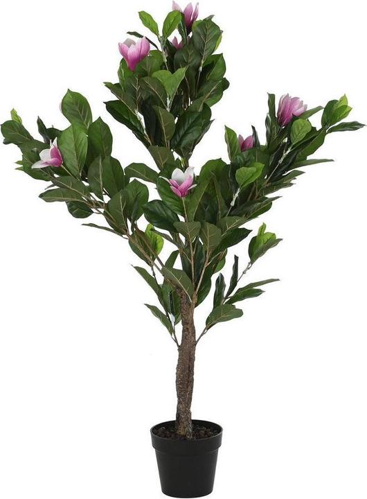 DKD Home Decor Decorative Plant Pink Green PE (60 x 60 x 125 cm) (125 cm)