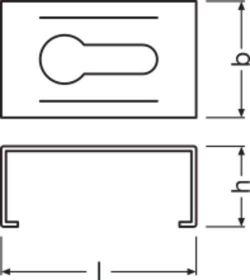 Actual product image Ledvance Mounting bracket