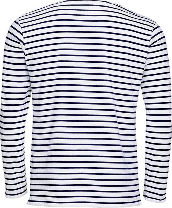 Immagine prodotto Sols T-shirt a maniche lunghe a righe color navy (M)