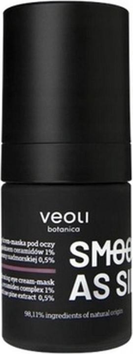 Actual product image Veoli Botanica Smooth As Silk Eye Cream-Mask Repairing And Firming, 15 Ml (Eye care gel, 15 ml, Day)