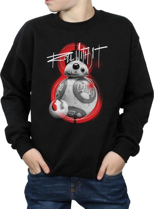 Image du produit Star Wars - Sweat THE LAST JEDI BB-8 ROLL WITH IT - Garçon (140, 146)