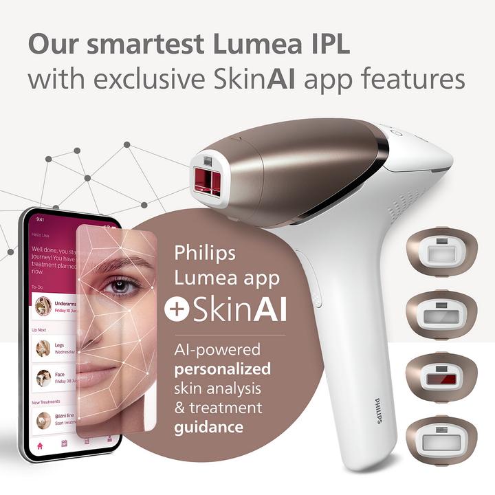 Actual product image Philips Lumea IPL Series 9900