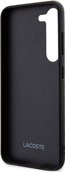 Produktbild Lacoste LCHCS23SPVCK S23 S911 czarny/black hardcase Iconic Petit Pique (Samsung Galaxy S23)