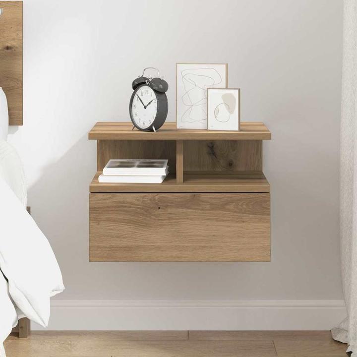 Immagine prodotto vidaXL Schwebender Nachttisch (31 x 40 x 28 cm)