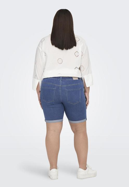 Produktbild Only Curvy Thunder Reg Long Jeansshorts (48)