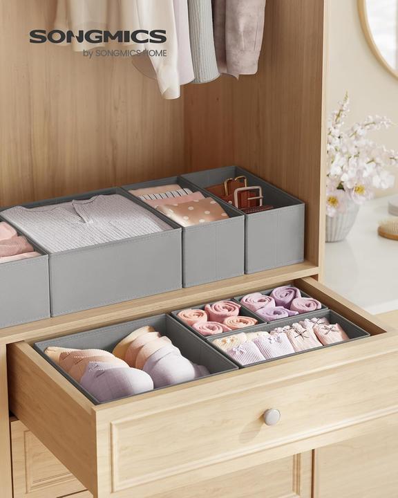 Actual product image Songmics 12er-Set Schubladen-Organizer (12x)