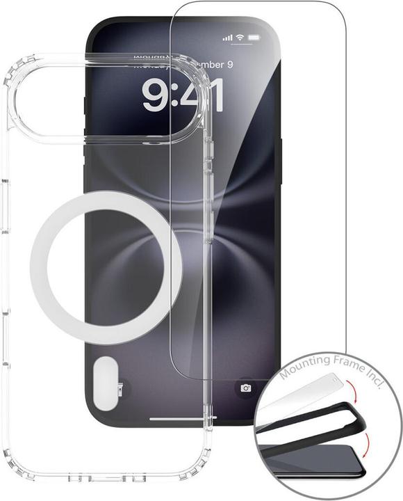 Produktbild 4smarts 360° Premium Protection Set für Apple iPhone 17 Air MagSafe-kompatibel (Apple iPhone Air)