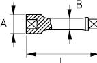 Actual product image Irimo Bahco 3/4" Extensions,135-22-1 (3/4")