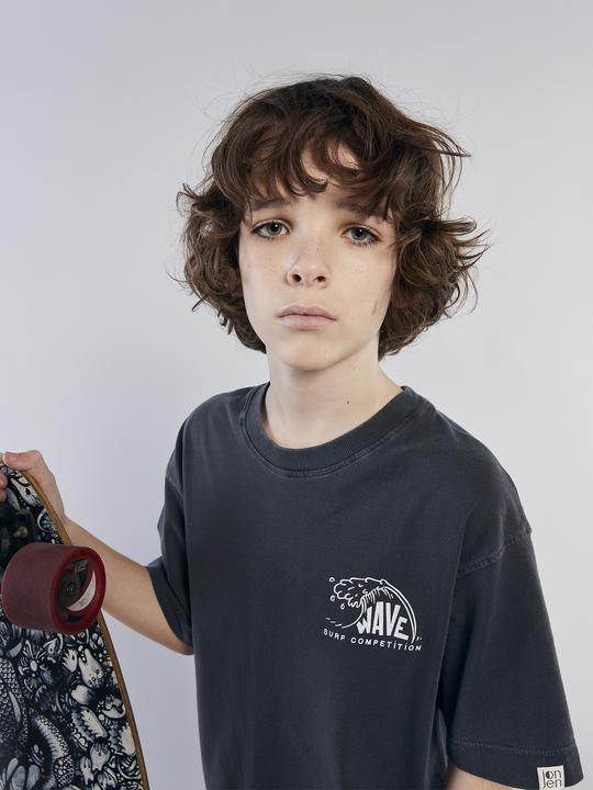 Immagine prodotto Jonen Jungen Oversized-Shirt mit Prints und Recycling-Baumwolle (140)