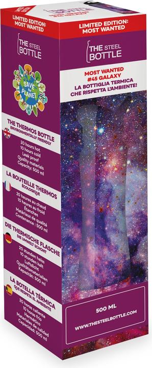 Actual product image The Steel Bottle Steel Bottles Galaxy Most Thermal Bottle in (0.50 l)