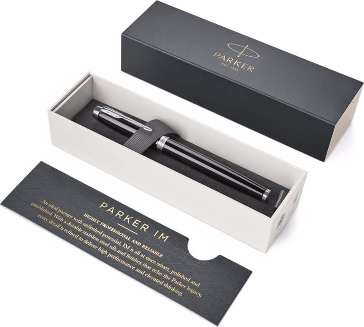 Produktbild Parker Pen IM Black Lacquer C.C. (Schwarz, 1 x)
