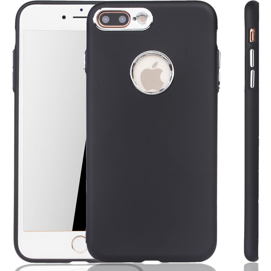 König Design Apple iPhone 7 Plus Hülle Case Handy Cover Schutz Tasche Schutzhülle Schwarz (Apple iPhone 7 Plus), Smartph...